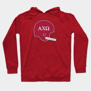 Alabama Alpha Chi Omega Retro Helmet Hoodie